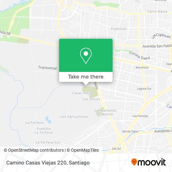 Camino Casas Viejas 220 map