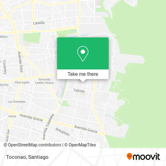 Toconao map