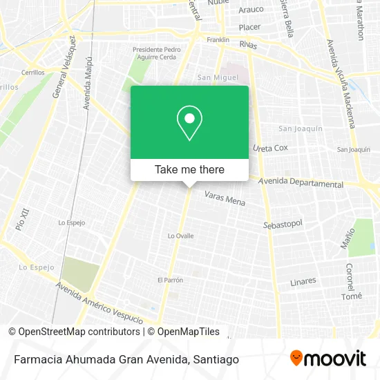 Farmacia Ahumada Gran Avenida map