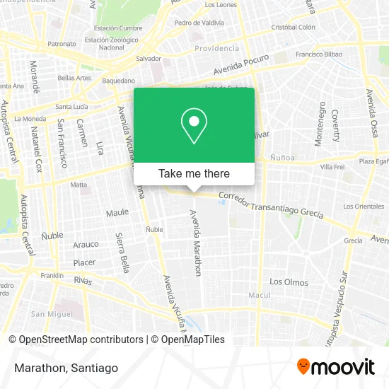 Marathon map