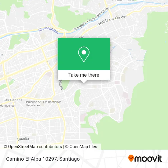 Camino El Alba 10297 map