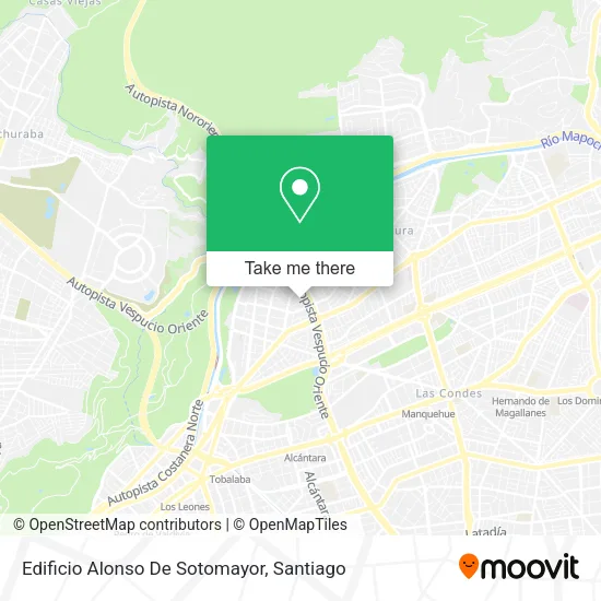 Edificio Alonso De Sotomayor map