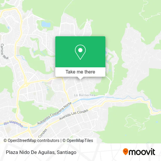 Plaza Nido De Aguilas map