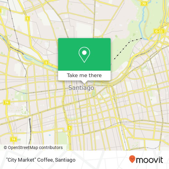 "City Market" Coffee map