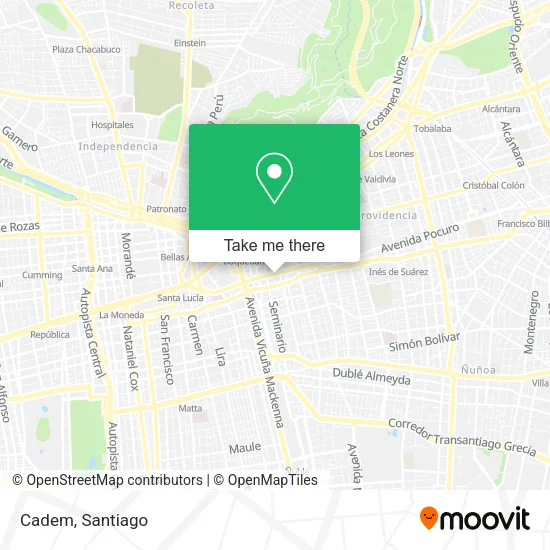 Cadem map
