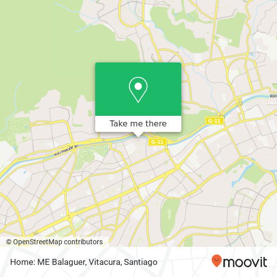Home: ME Balaguer, Vitacura map