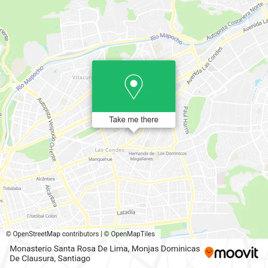 Monasterio Santa Rosa De Lima, Monjas Dominicas De Clausura map