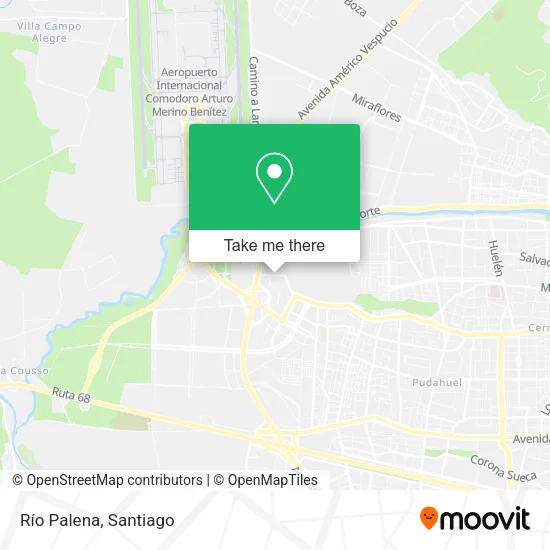 Río Palena map