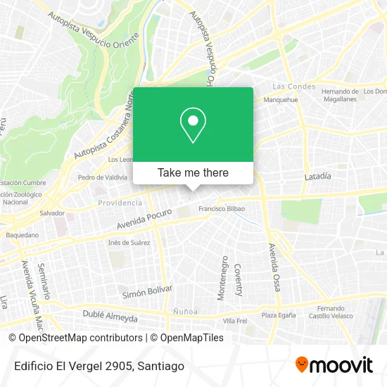 Edificio El Vergel 2905 map