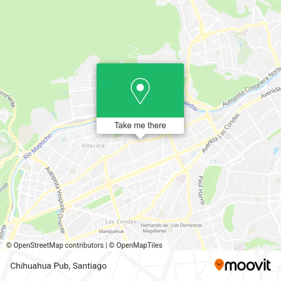 Chihuahua Pub map