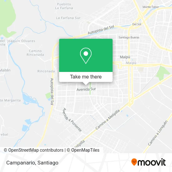 Campanario map
