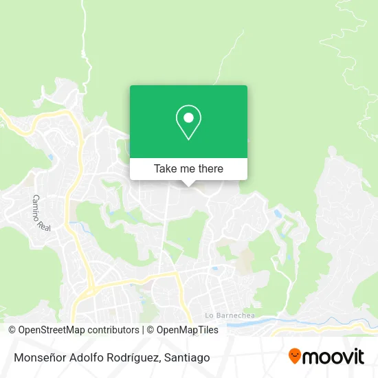 Monseñor Adolfo Rodríguez map