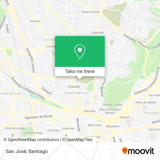 San José map