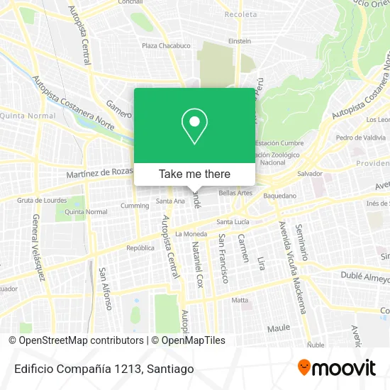 Edificio Compañía 1213 map