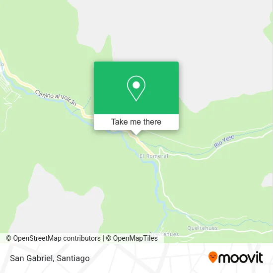 Mapa de San Gabriel