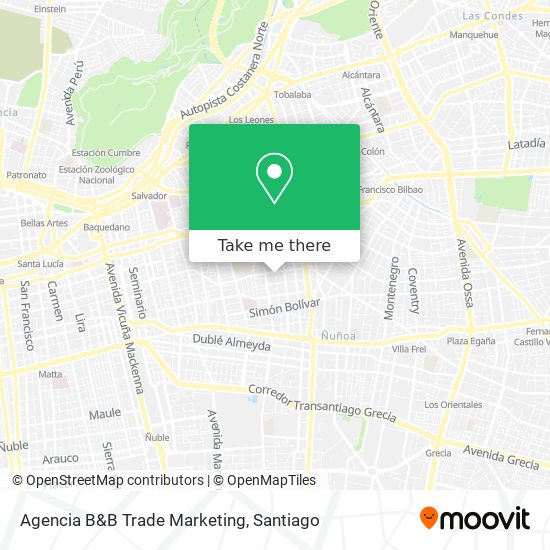 Agencia B&B Trade Marketing map