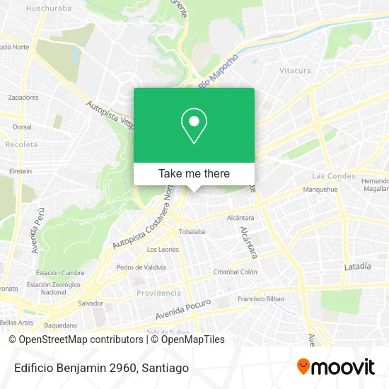 Edificio Benjamin 2960 map