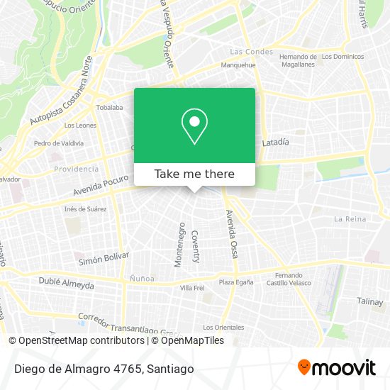 Diego de Almagro 4765 map