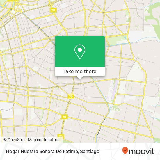 Hogar Nuestra Señora De Fátima map