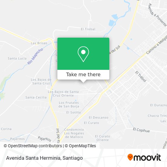 Avenida Santa Herminia map