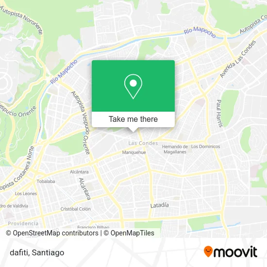 dafiti map