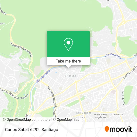 Carlos Sabat 6292 map