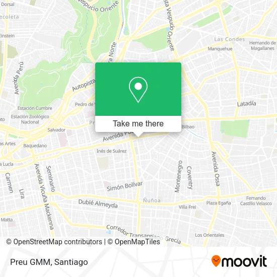 Preu GMM map