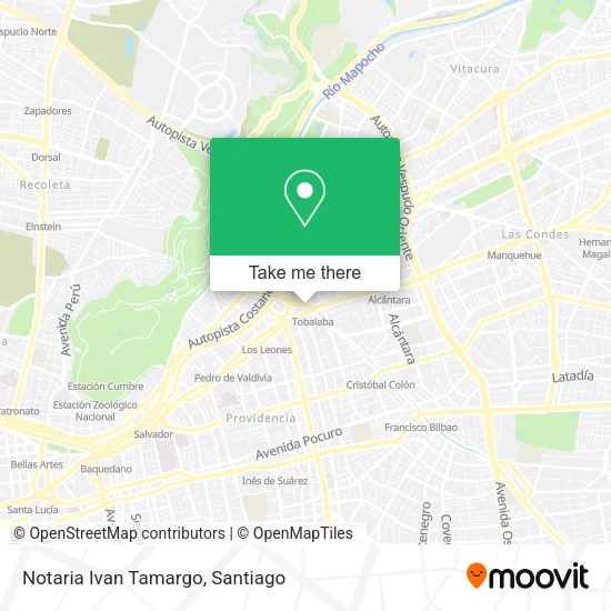 Notaria Ivan Tamargo map