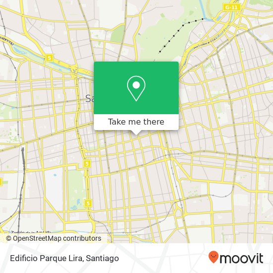 Edificio Parque Lira map