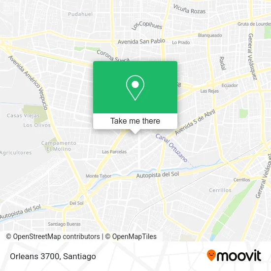 Orleans 3700 map