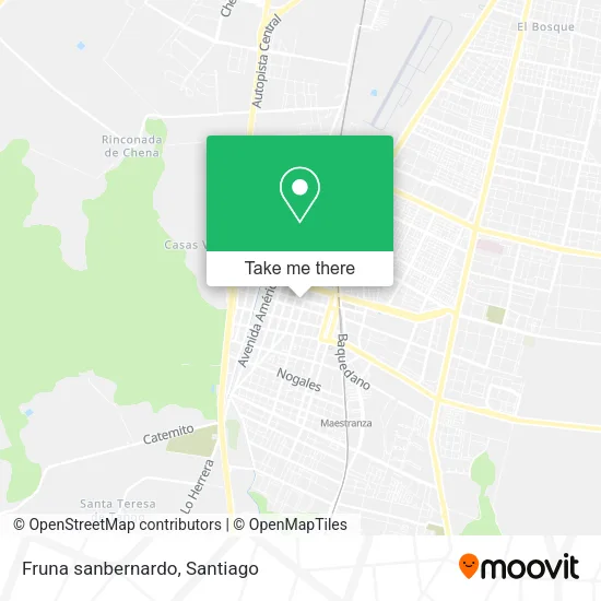 Fruna sanbernardo map