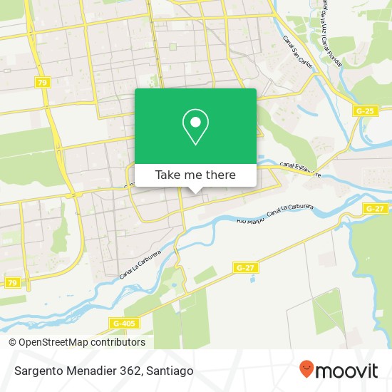 Sargento Menadier 362 map