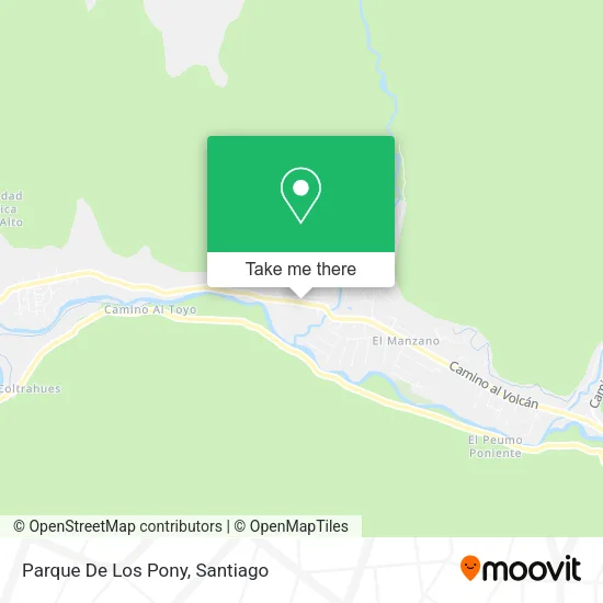 Mapa de Parque De Los Pony