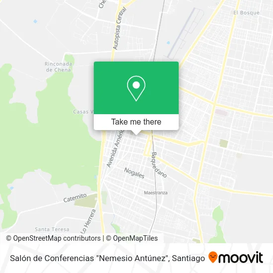 Salón de Conferencias "Nemesio Antúnez" map