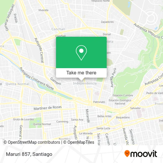 Maruri 857 map