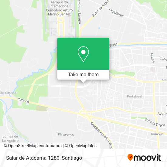 Salar de Atacama 1280 map