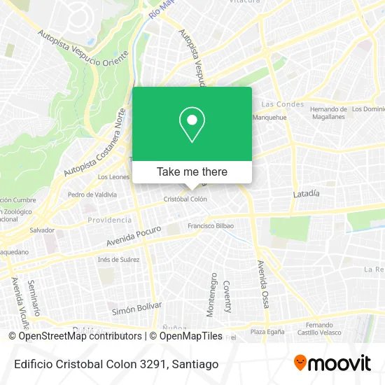 Edificio Cristobal Colon 3291 map