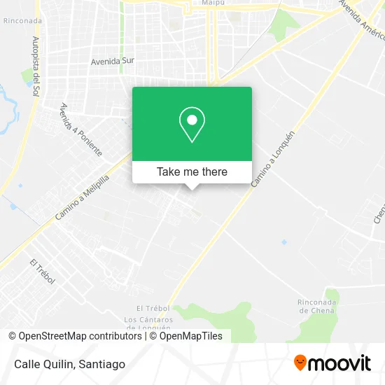 Mapa de Calle Quilin