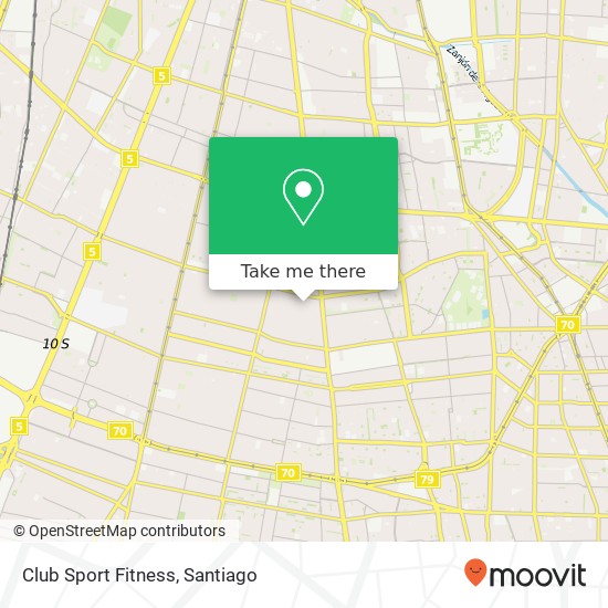 Club Sport Fitness map