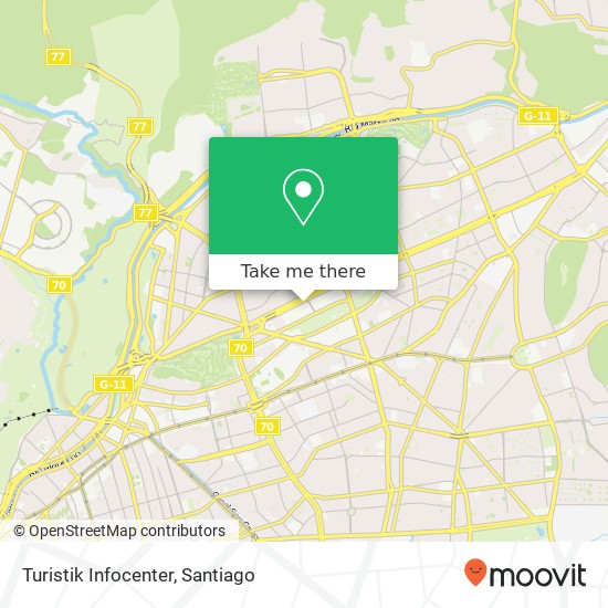 Turistik Infocenter map