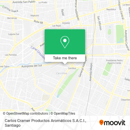 Carlos Cramer Productos Aromáticos S.A.C.I. map