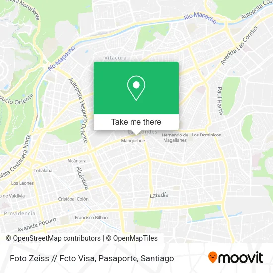 Foto Zeiss // Foto Visa, Pasaporte map
