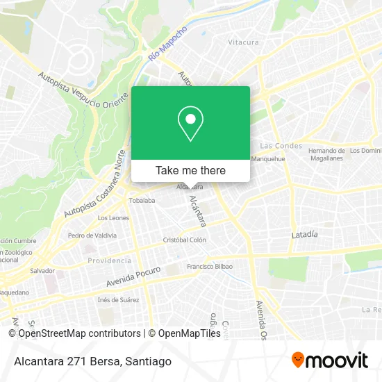 Alcantara 271 Bersa map