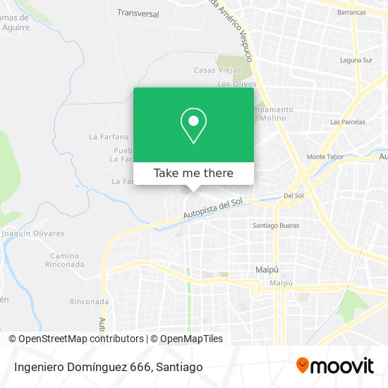 Ingeniero Domínguez 666 map