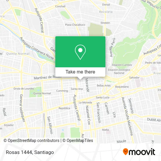 Rosas 1444 map