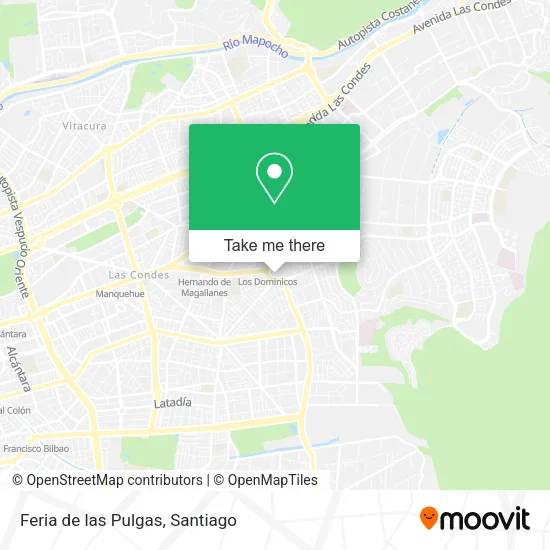 Feria de las Pulgas map