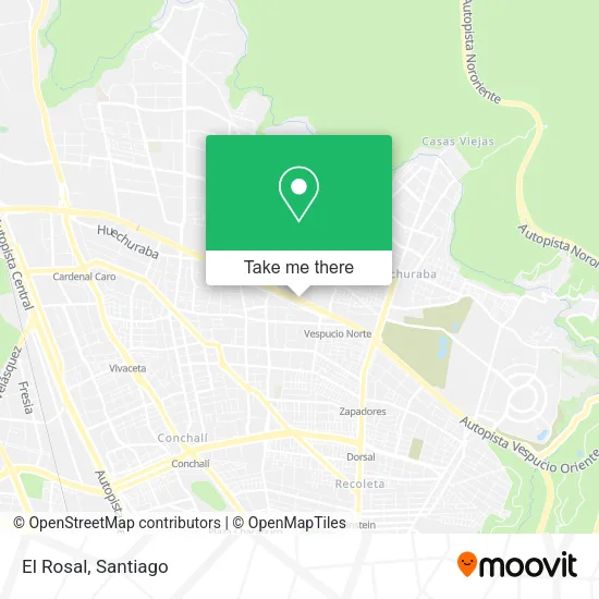 El Rosal map