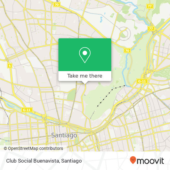 Club Social Buenavista map