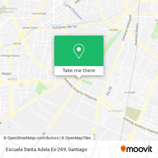 Escuela Santa Adela Ex-269 map