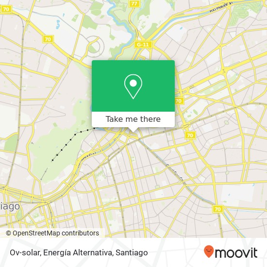Ov-solar, Energía Alternativa map